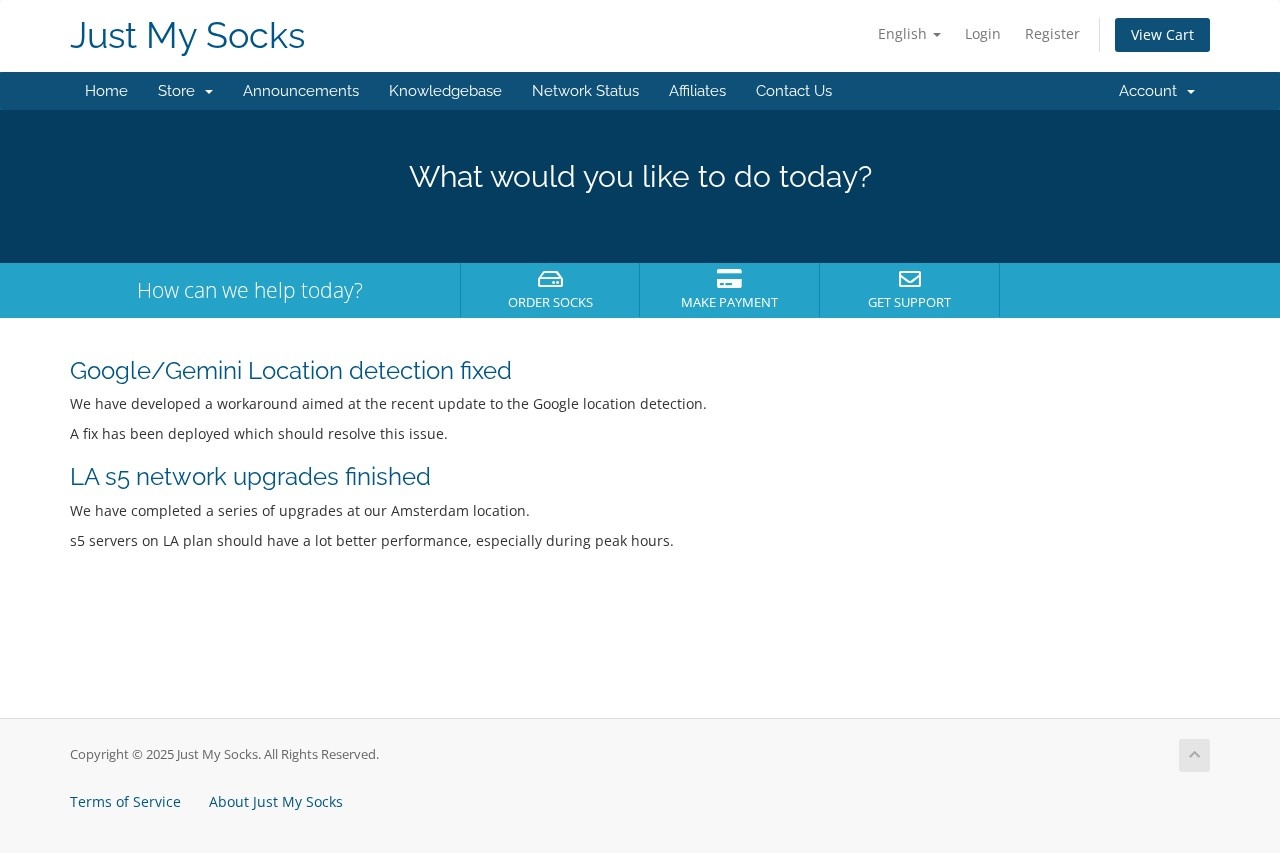 Just My Socks
