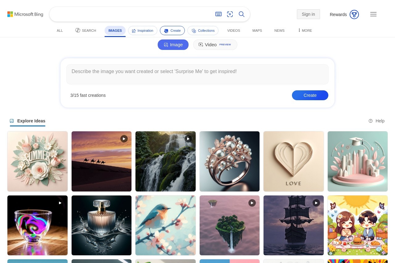 Bing Image Creator