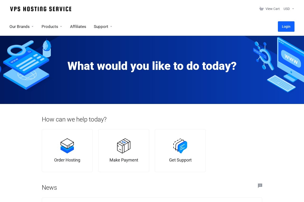 VPS Hosting Service